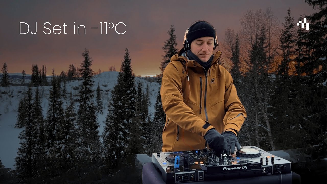 Melodic House DJ Set from the Norwegian Mountains at -11°C – Mastered by Masterchannel