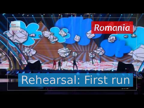 Ilinca ft. Alex Florea - Yodel It! - Romania - Live - Full Rehearsal - Eurovision 2017 (4K)