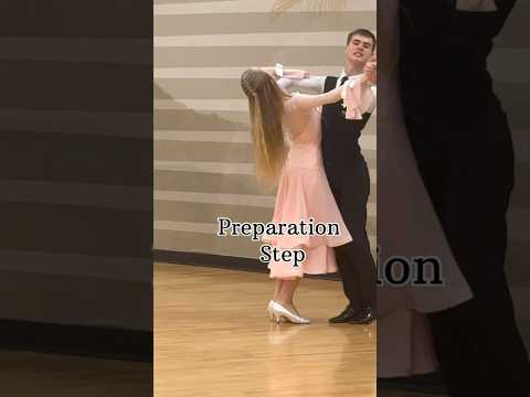 Learn This Simple Quickstep Routine in Just 2 Minutes😍#ballroomdance#quickstep#dancevideo#dance