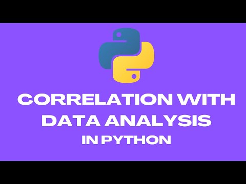 Correlation With Data Analysis In Python Rlanguagestatistics Python Matplotlib
