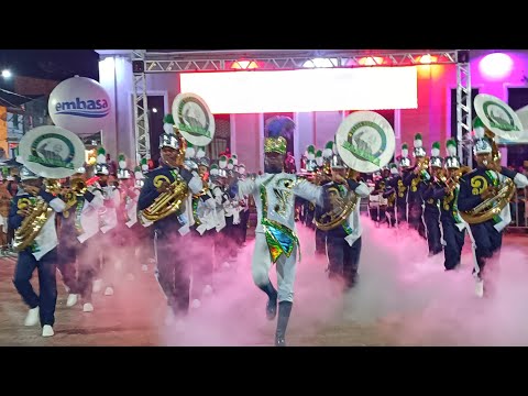 Banda Marcial BANEMA no Concurso de Bandas e Fanfarras de Mata de São João 2024