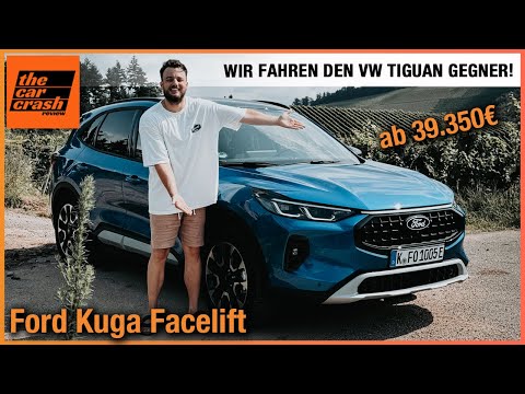 Ford Kuga Facelift (2024) Wir fahren den VW Tiguan Gegner ab 39.350€! Fahrbericht | Review | Test