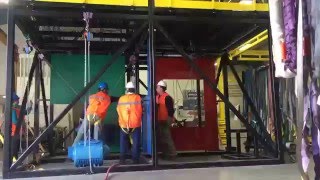 Bull Rigging Structure - Time Lapse