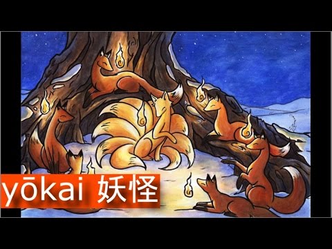 Yōkai - Ame-onna, Funayūrei, Kitsune, Nurarihyon, Bakeneko