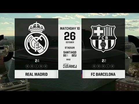 Real Madrid vs Barcelona El-Classico.    ps26 pro 