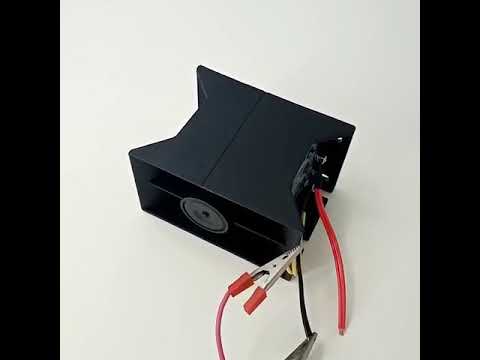 12-24V 105db Three Sound Car Truck Reversing Alarm Back Up Horn Reverse Siren Warning Beeper Buzzer