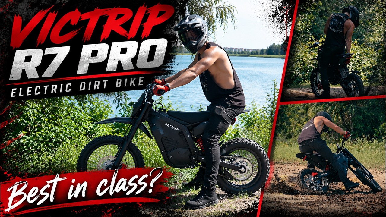 VICTRIP R7 Pro Review – 6000W Electric Dirt Bike! Is It Best in Class? Unboxing | Review