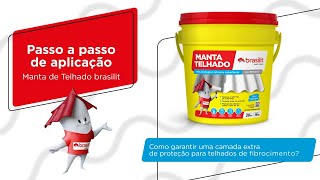Vídeo de Manta Líquida Telhado Branca 18kg Brasilit