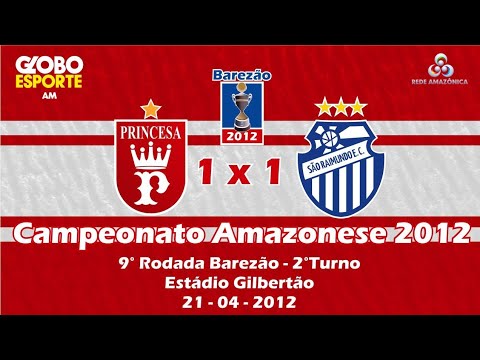 Princesa do Solimões 1 x 1 São Raimundo | 9° Rodada BAREZÃO 2012 | 2° Turno