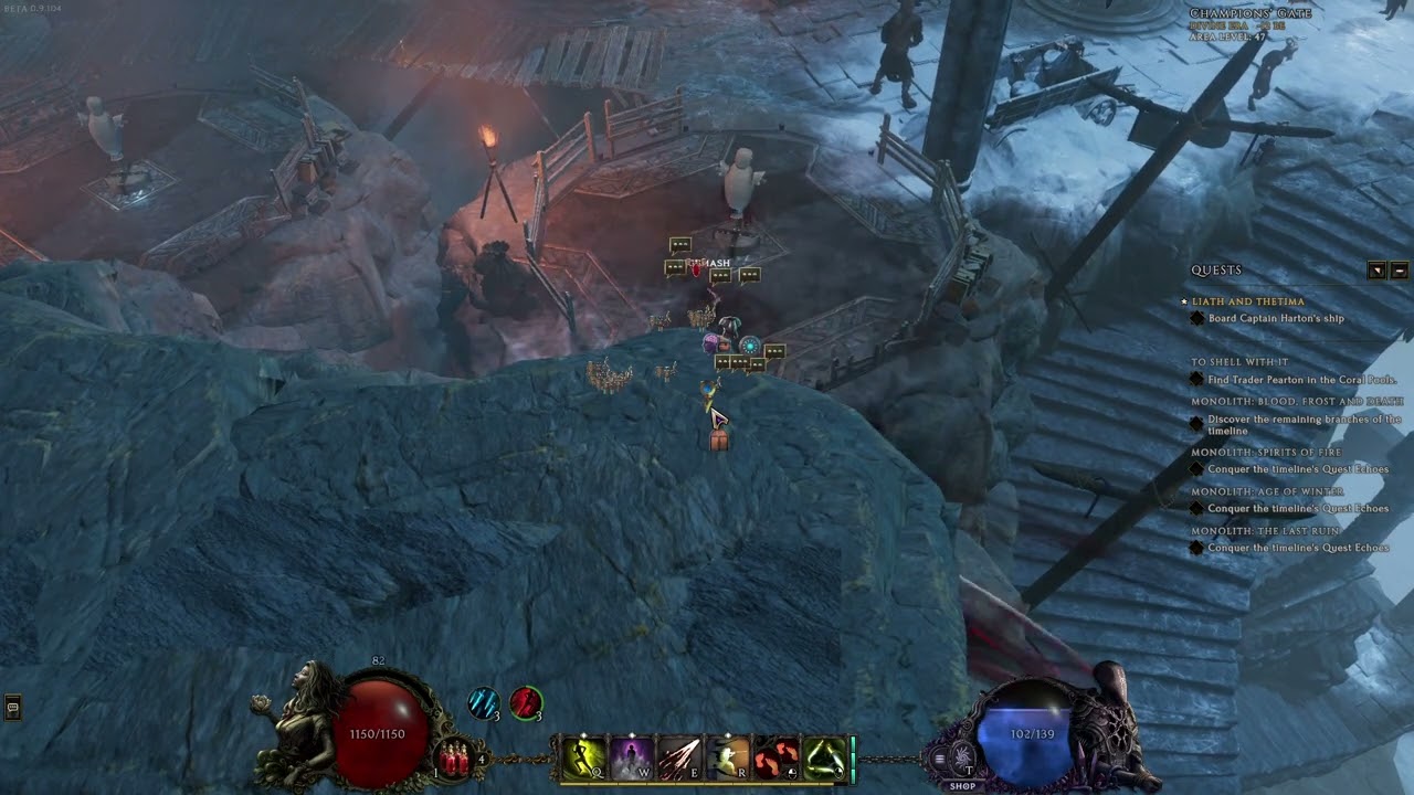 Last Epoch Bug Report 1 - Triple Damage Rogue Shadow Cascade - 0.9.104