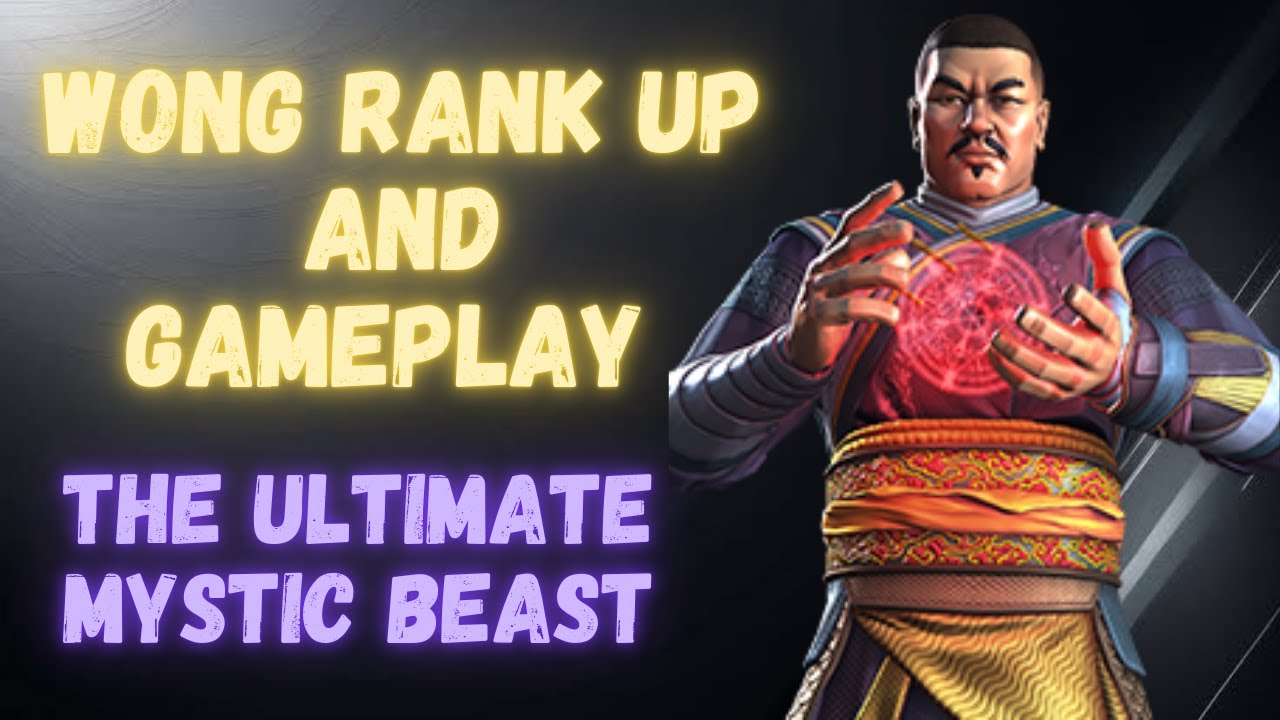 My New Rank 3 and Gameplay | Mystic King 👑| Marvel Contest Of Champions