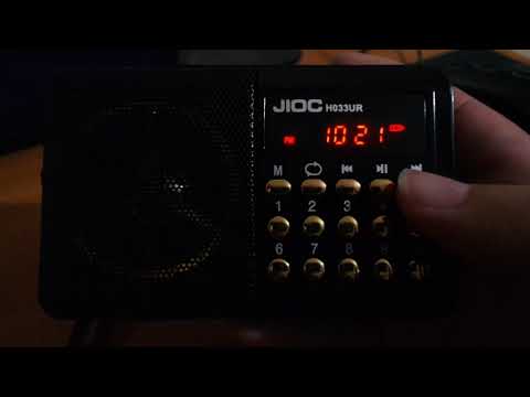 Jioc H033UR инструкция на русском обзор недорогого радиоприёмника