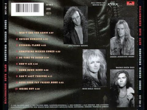 Billionaires Boys Club - Something Wicked Comes - Album - 1993