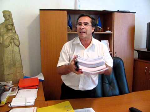 Costaiche Nistor, primarul comunei Vanjulet, sustine ca un singur proiect pt canalizare a fost depus de trei ori