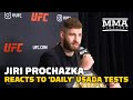 Jiří Procházka Reacts To ‘Daily’ USADA Tests | UFC 282 | MMA Fighting