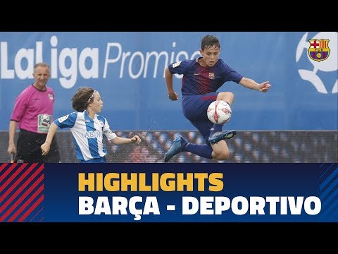 [HIGHLIGHTS] SEMIFINAL LALIGA PROMISES: FC Barcelona – Deportivo