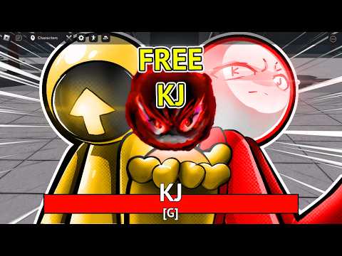 NEW FREE KJ UPDATE vs GOLDEN ARROW - Roblox The Strongest Battlegrounds