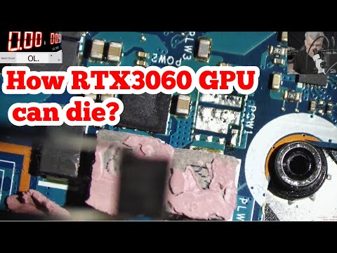 Acer Nitro 5 gaming laptop - How a laptop RTX3060 GPU can die