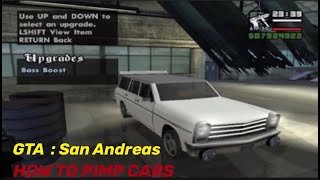 GTA San Andreas: How to pimp cars