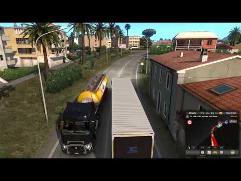 Palermo | Beautiful City | Euro Truck Simulator | POV Truck Driving