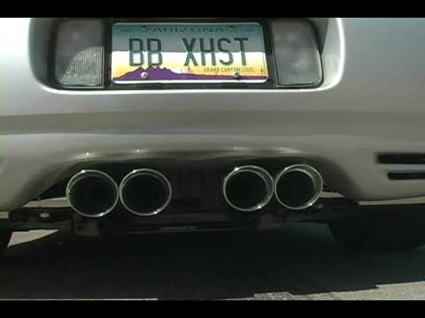 Chevy C5 Corvette with Fusion Exhaust Drive Off – Billy Boat Exhaust