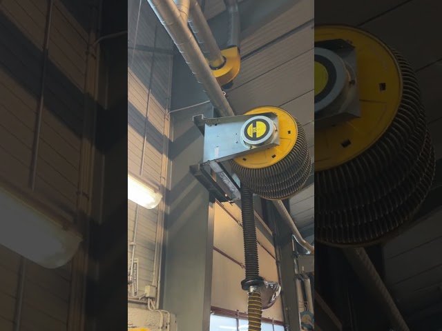 1289944 Avgasutsug på upprullare -  Plymovent SER