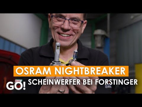Moderne Osram-Scheinwerfer bei Forstinger nachrüsten