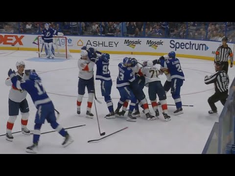 🔥Tempers Flare🔥 Panthers @ Lightning 1️⃣8️⃣6️⃣ PIM