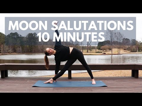 Moon Salutations | 10-Minute Yoga Flow