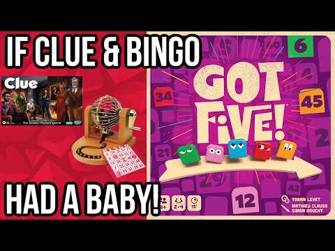 Got Five Review - If Bingo & Clue Had a Baby!