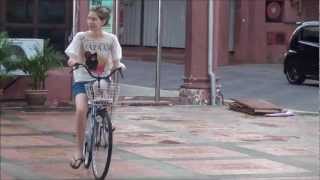 A biking tour around historic Melaka, Malaysia (Riding our bicycles in UNESCO heritage city Malacca)