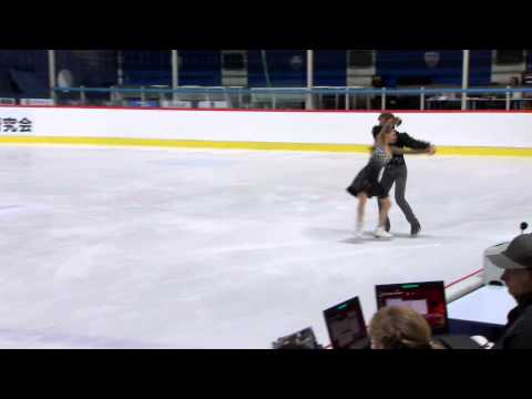 ISU 2014 Jr Grand Prix Zagreb Free Dance Carolina MOSCHENI / Adam LUKACS HUN