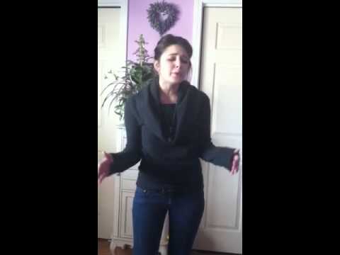 Mariah Pulice Bruno Mars cover "when I was your man"