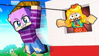 Escaping MISS DELIGHTS Detention in Minecraft!