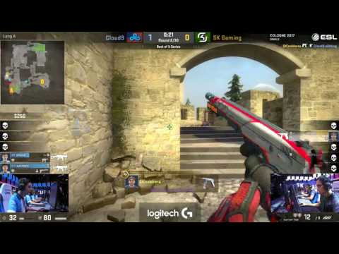 CS:GO - Coldzera 1 vs 3 Clutch vs Cloud9 @ ESL One Cologne 2017