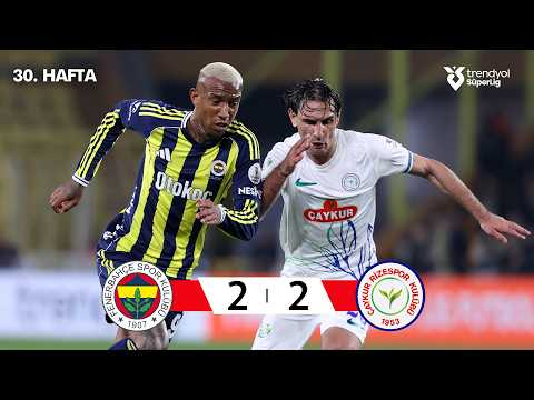 SK Spor Kulübü Fenerbahçe Istanbul 2-2 Çaykur ...