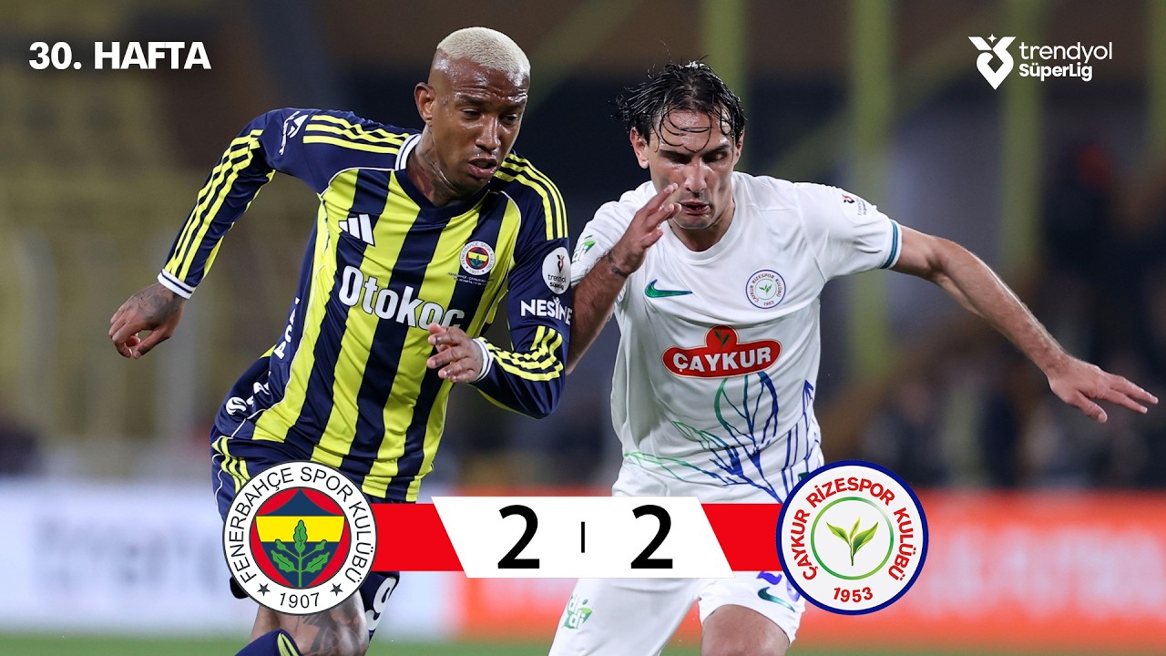 Fenerbahçe vs Çaykur Rizespor Highlights
