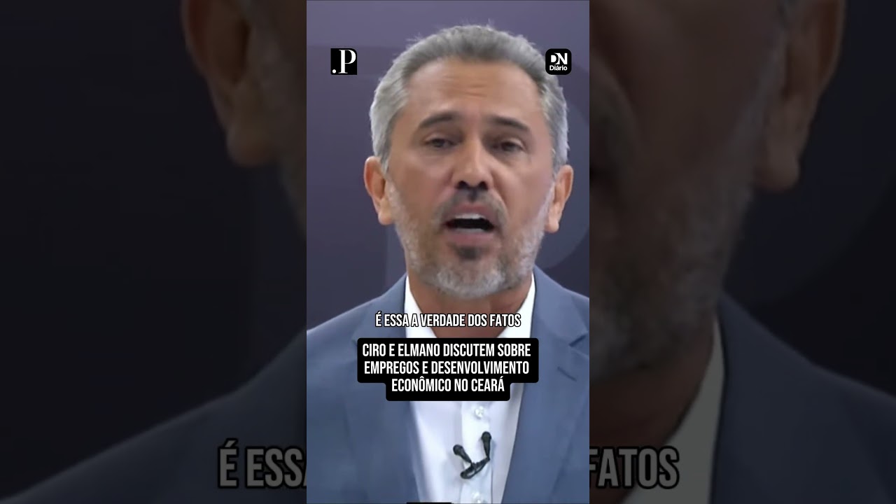 Imagem da notícia Elmano rebate Ciro sobre queda em empregos no CE e resgata índices do adversário: ‘Vamos comparar'