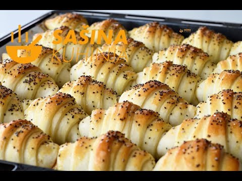 Najmekše kiflice na svijetu recept - Sašina kuhinja