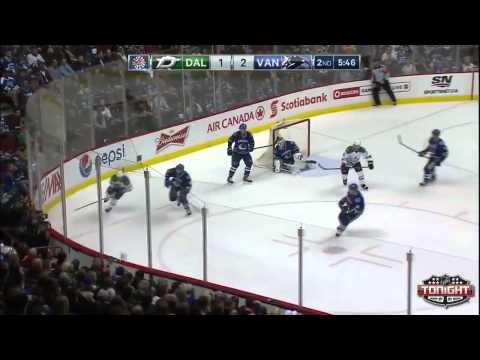 Canucks vs Stars Highlights 3/28/15