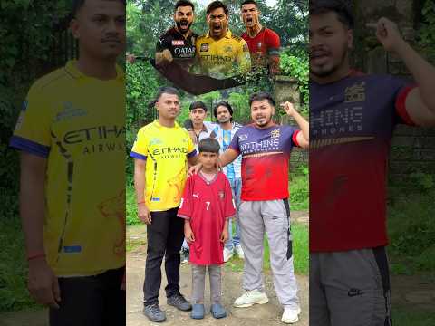 Ab panga mat lena humse samjhe😤💪#ronaldo #cr7 #ronaldofans #viratkohli #kingkohli #msdhoni #messi