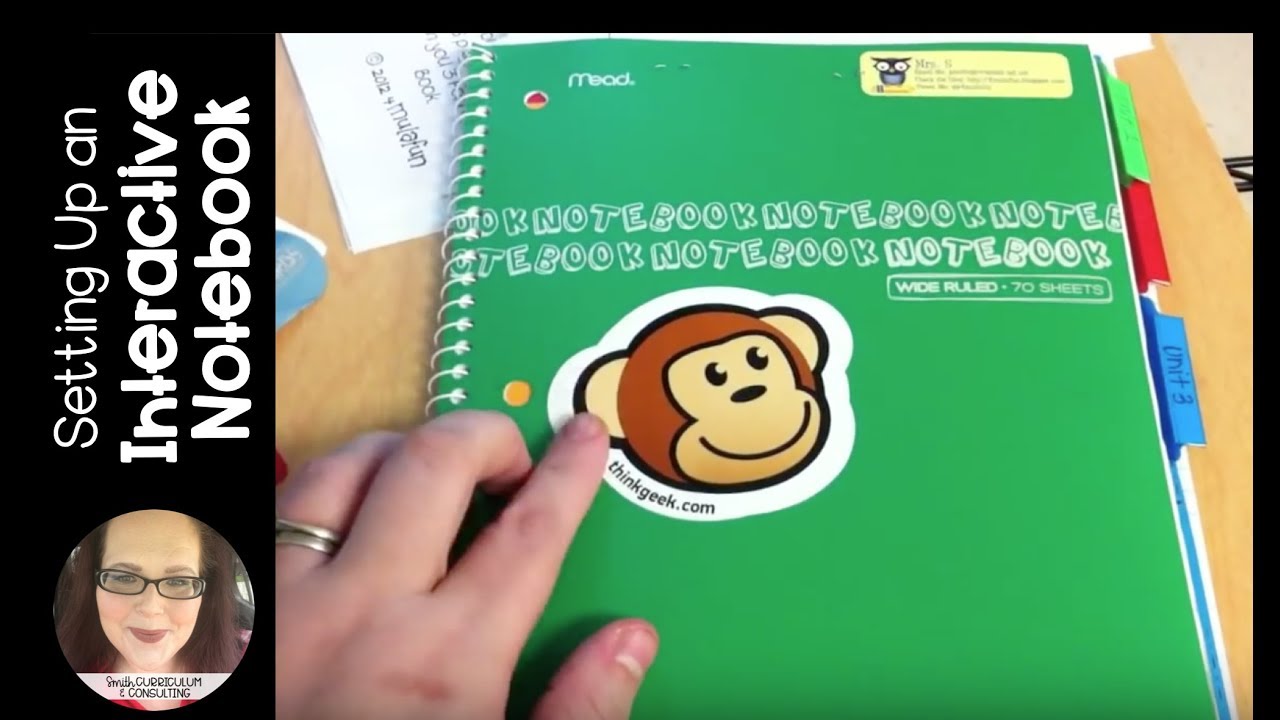 Setting Up an Interactive Notebook- Middle School Math