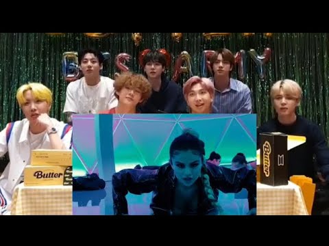 BTS reaction to Selena Gomez “Look at her now “