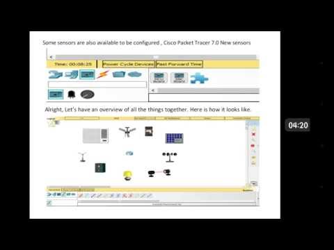 Cisco Packet Tracer 7.0 new features, Internet of Things