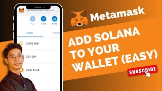 How To Add Solana To Metamask !