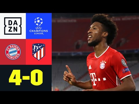 Coman-Doppelpack und Tolisso-Gerät: FC Bayern - Atletico Madrid 4:0 | UEFA Champions League | DAZN