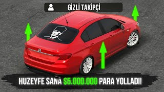 GİZLİ TAKİPÇİMİN HESABINI ZENGİN ETTİM !! Car Parking Multiplayer