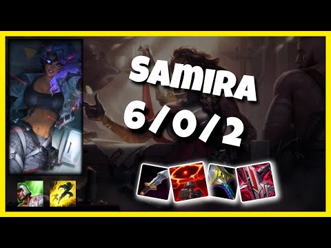 Samira KOREAN Challenger BOT (6/0/2) Gameplay Replay - Patch 10.23