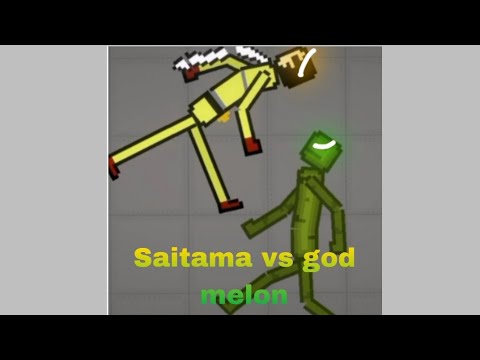 saitama vs god melon #onepunchman #melonplaygroud