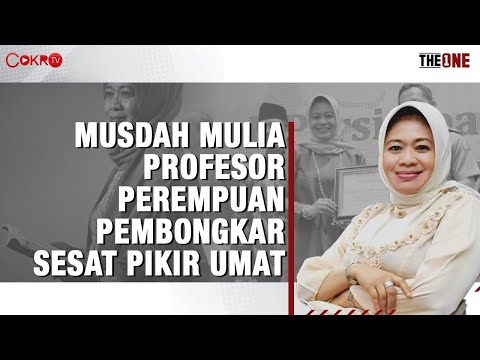 MUSDAH MULIA PROFESOR ISLAM PENOLAK POLIGAMI DAN PERNIKAHAN ANAK | The One